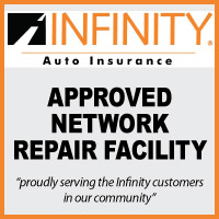 Infinity Approved Network Repair Facility Infinity Approved Network Repair Facility