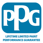 PPG Paint Performance Guarantee Button